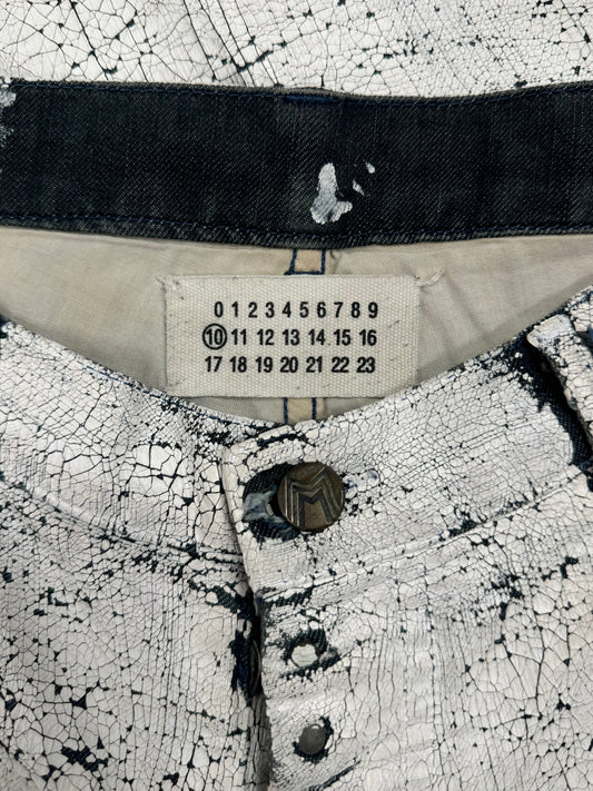 AW2009 Maison Margiela ‘Paint Crack’ Denim