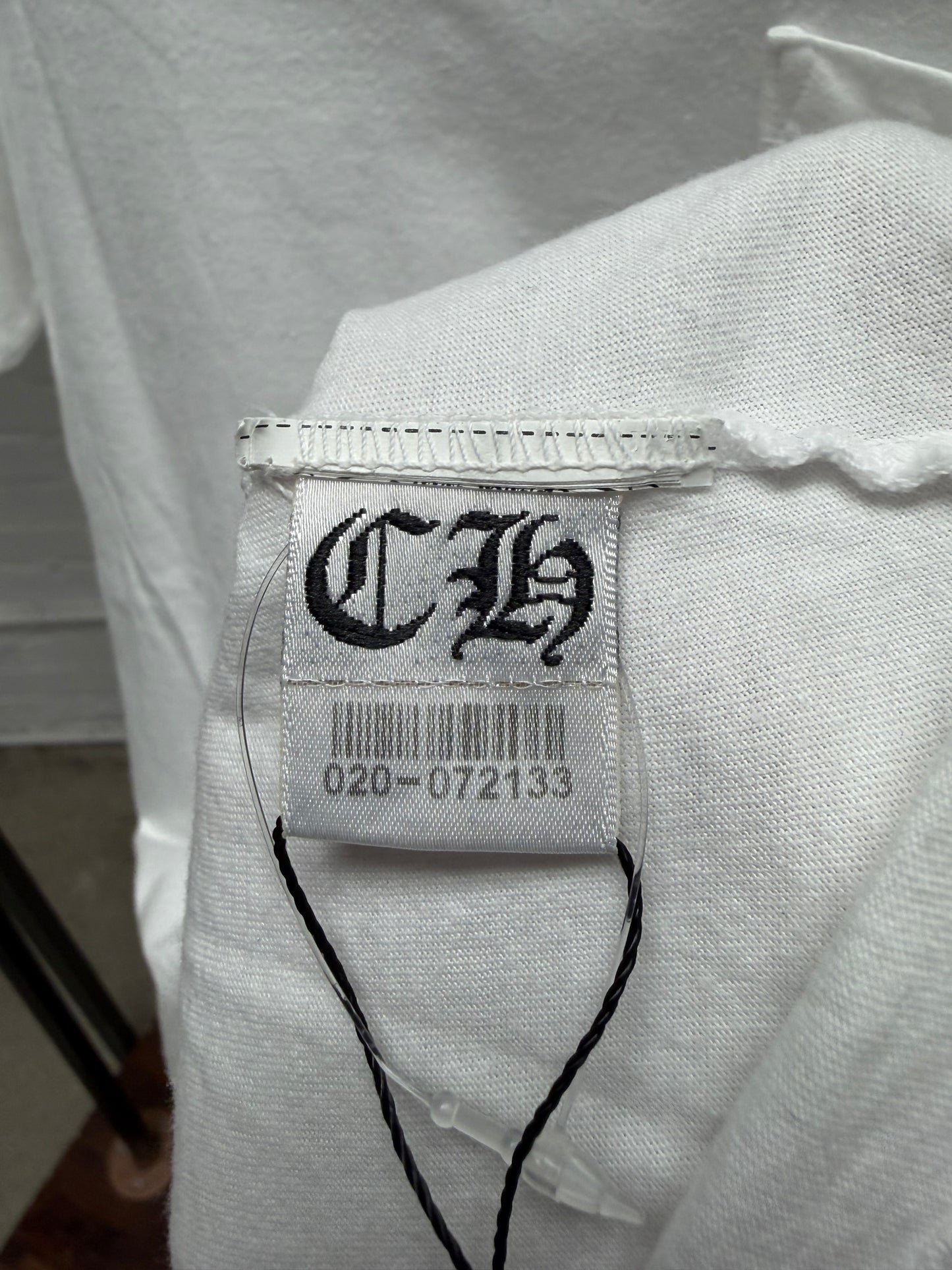Chrome Hearts White Scroll Logo T-Shirt