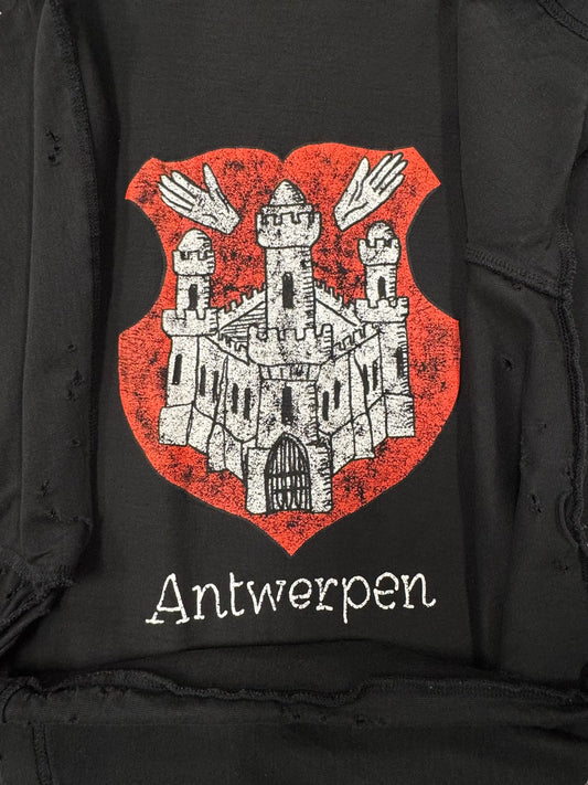 AW2023 Balenciaga ‘Antwerp Castles’ Distressed Graphic T-Shirt