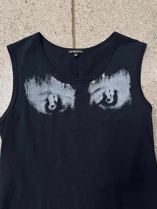 Ann Demeulemeester ‘Eyes’ Shadow Print Sleeveless Tank Top