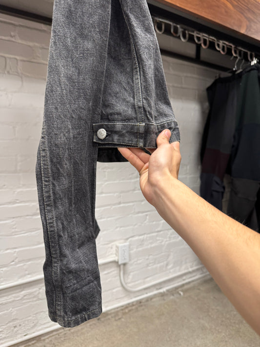 1997 Helmut Lang ‘Extended Arm’ Grey Denim Trucker Jacket