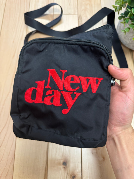 Undercover ‘New Day’ Black Crossbody Messenger Bag