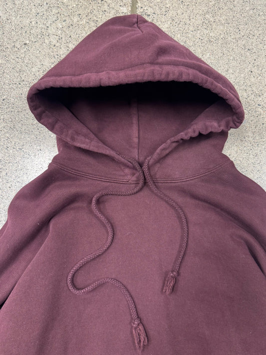 Yeezy Season 5 Heavyweight ‘Maroon’ Oversized Pullover Hoodie