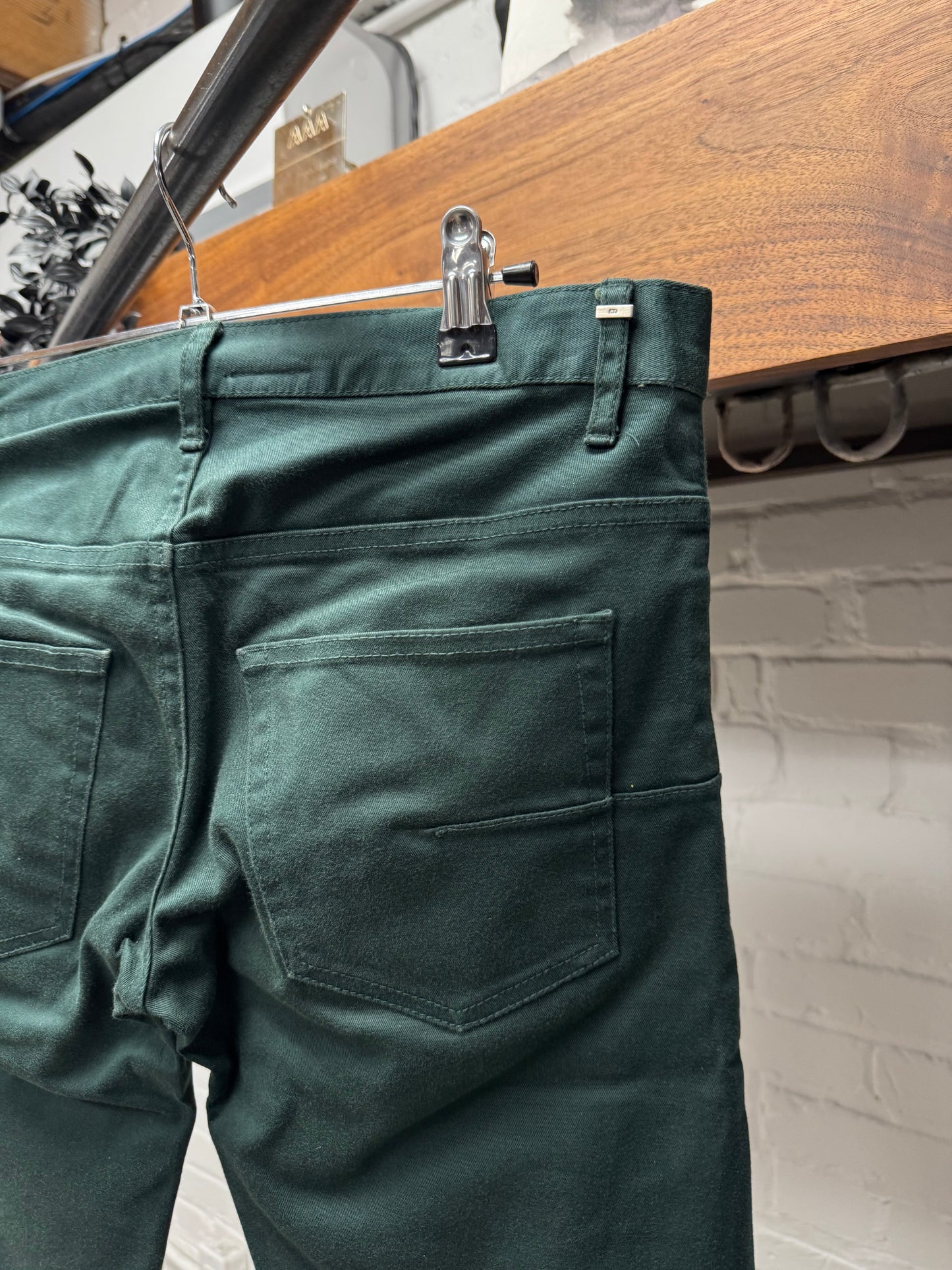 Dior Homme Dark Green ‘Japan Exclusive’ Slim Skinny Cut Denim