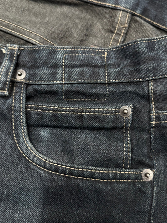 Rick Owens DRKSHDW Raw Blue ‘Torrence Cut’ Denim