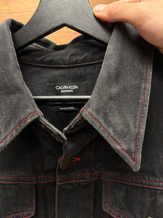 CK205W39NYC by Raf Simons x Andy Warhol Denim Western Shirt