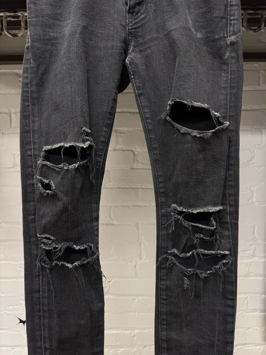 2015 Saint Laurent by Hedi Slimane ‘D02’ Crash Denim