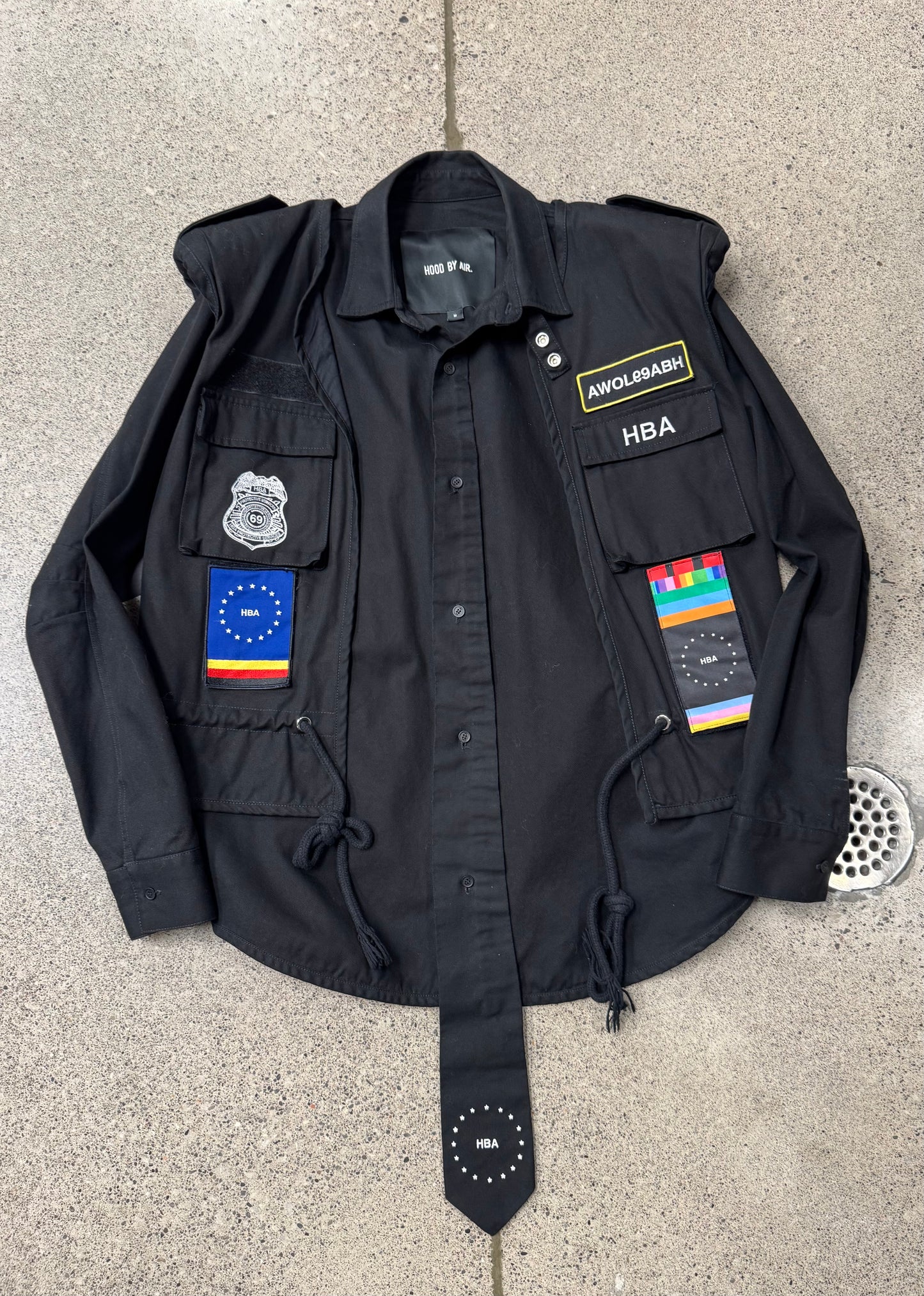 SS2016 Hood by Air ‘Veteran’ Military Jacket
