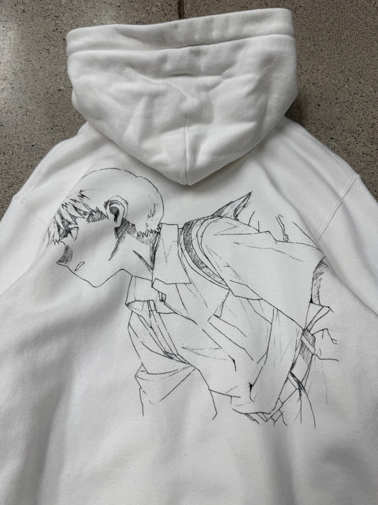 AW2021 Undercover x Evangelion ‘Shinji Don’t Run Away’ Hoodie