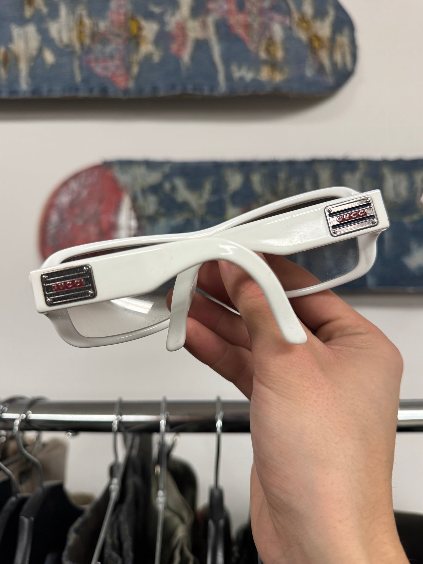 2000s Gucci ‘Licence Plate’ Sunglasses