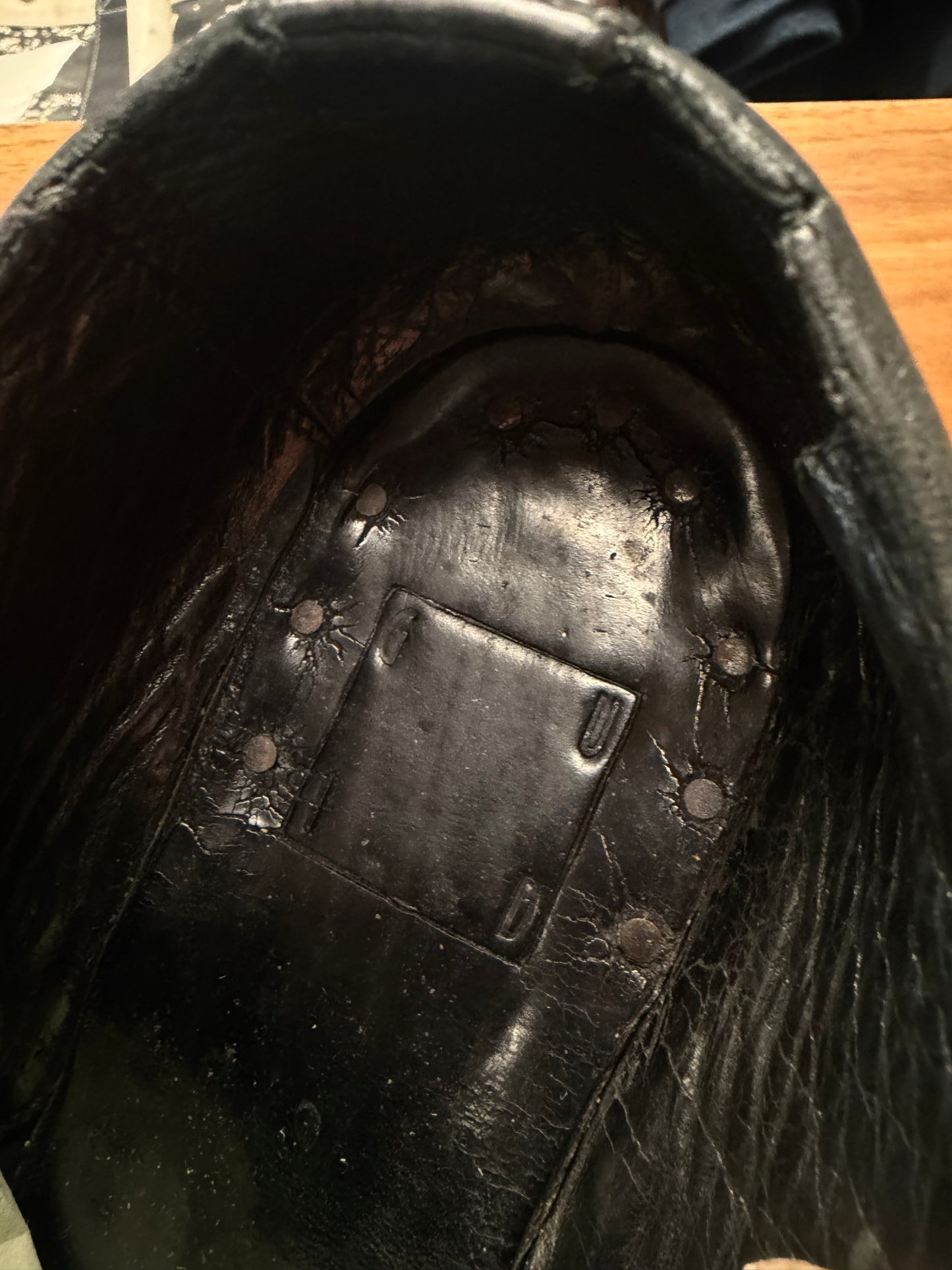 Guidi ‘992’ Black Horse Leather Low Top Derbys