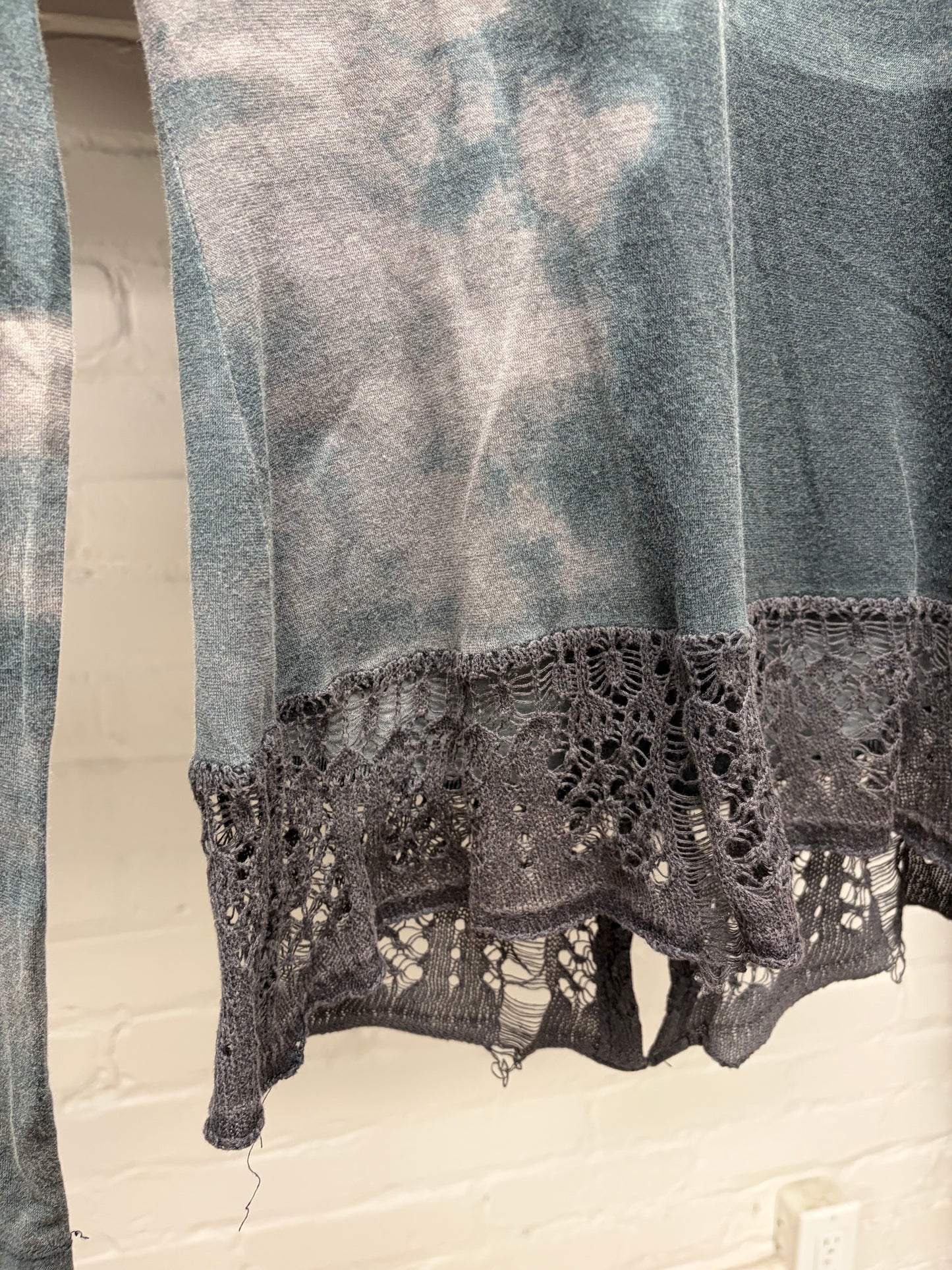 Vintage Jean Paul Gaultier ‘Chains’ Layered Mesh Long Sleeve Top