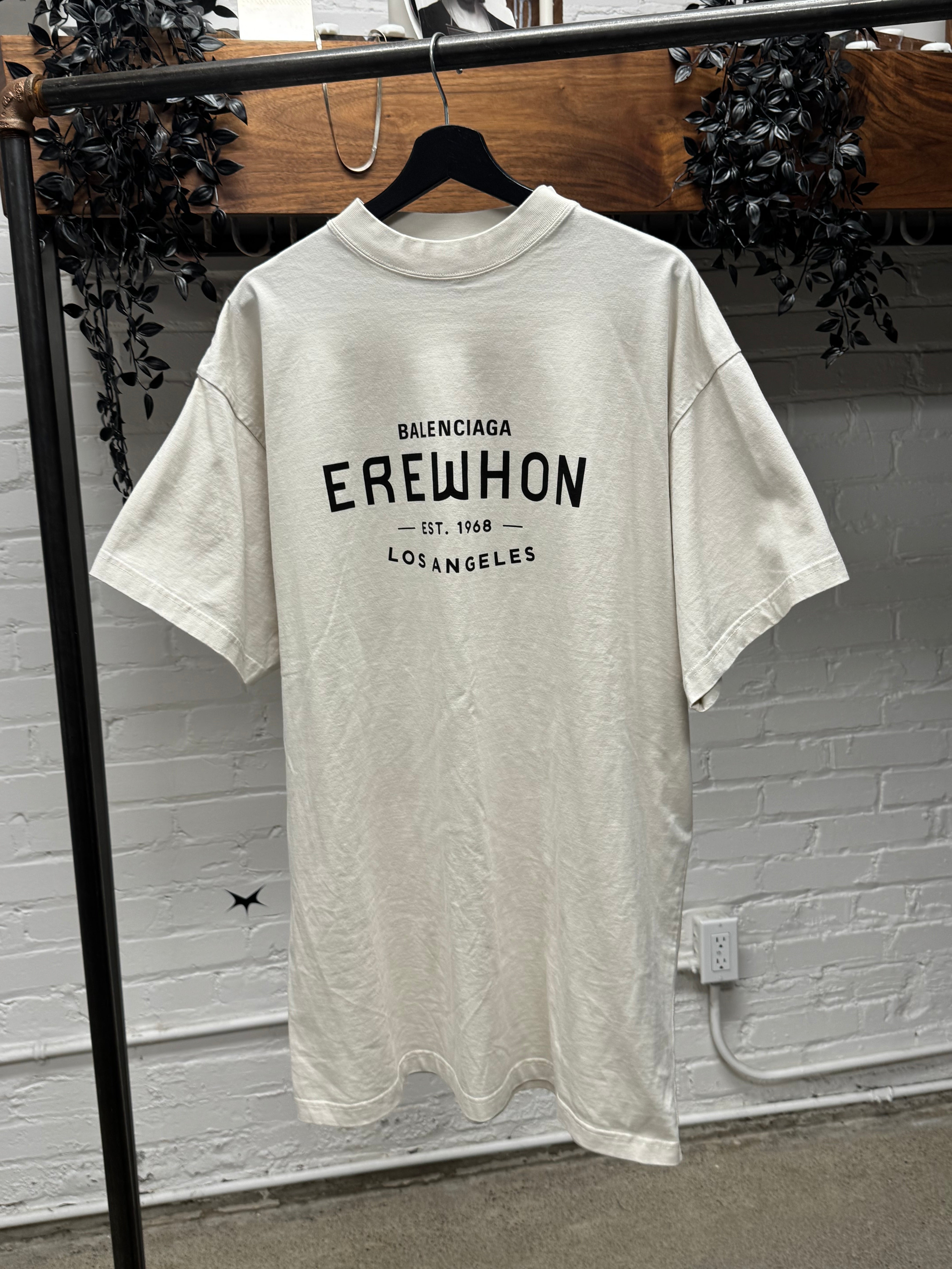 Balenciaga tシャツ AW2024 Balenciaga x Erewhon White Oversized T-Shirt – Alex