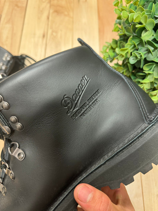 Danner Black Calfksin Leather Hikikg Boots
