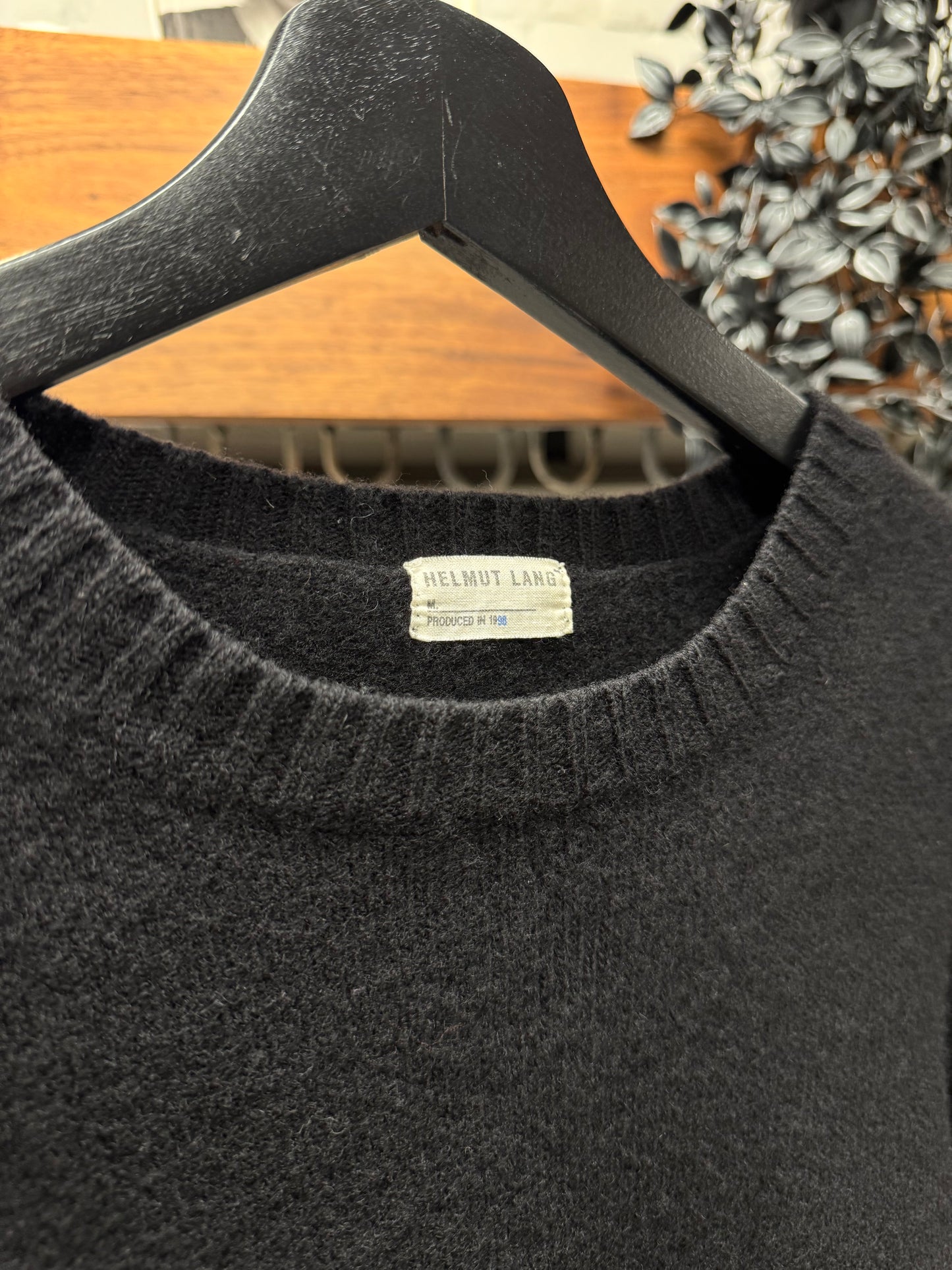 AW1998 Helmut Lang ‘Concealled Split Pocket’ Wool Sweater