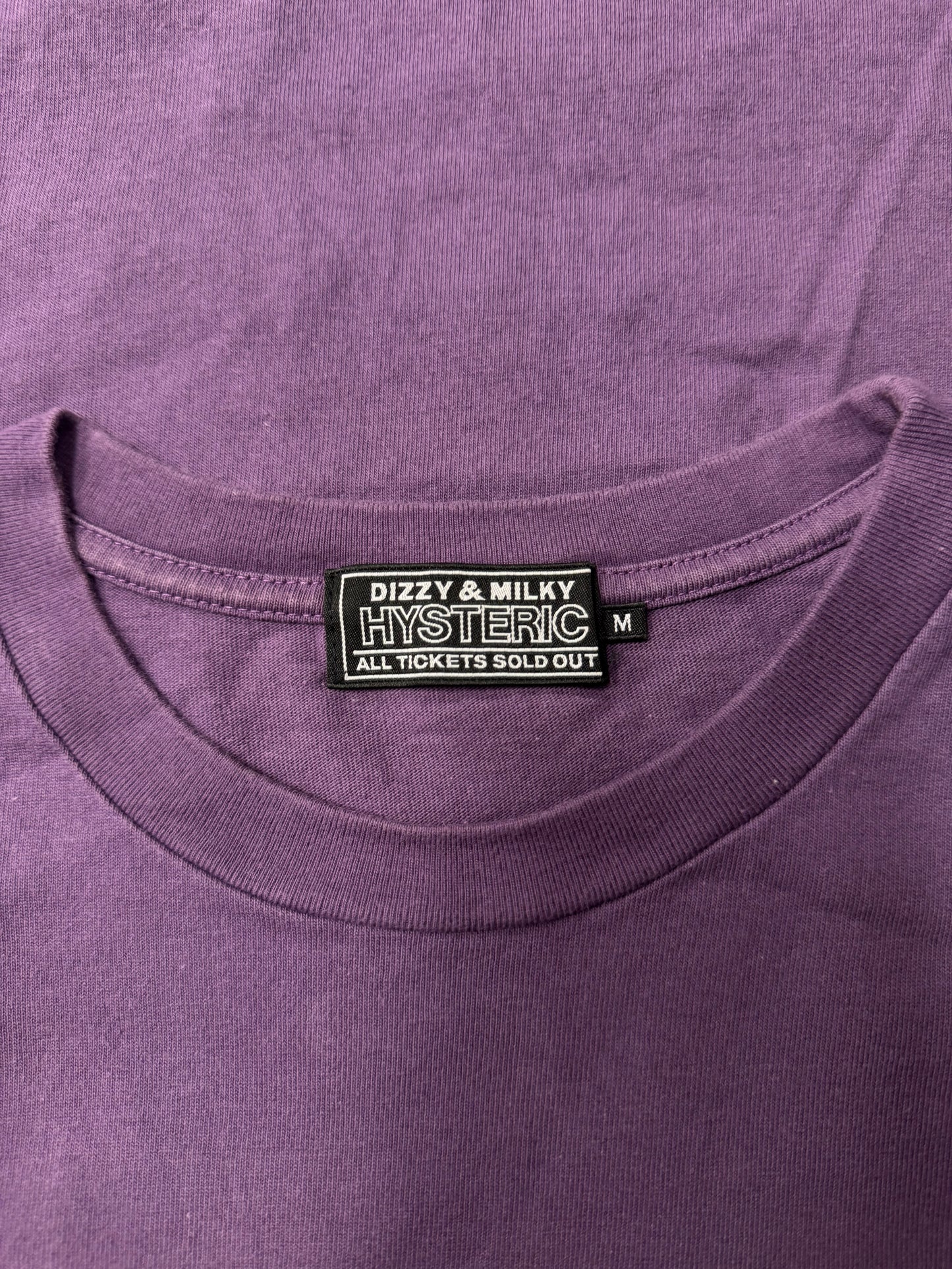 Hysteric Glamour Purple ‘Showgirl’ T-Shirt