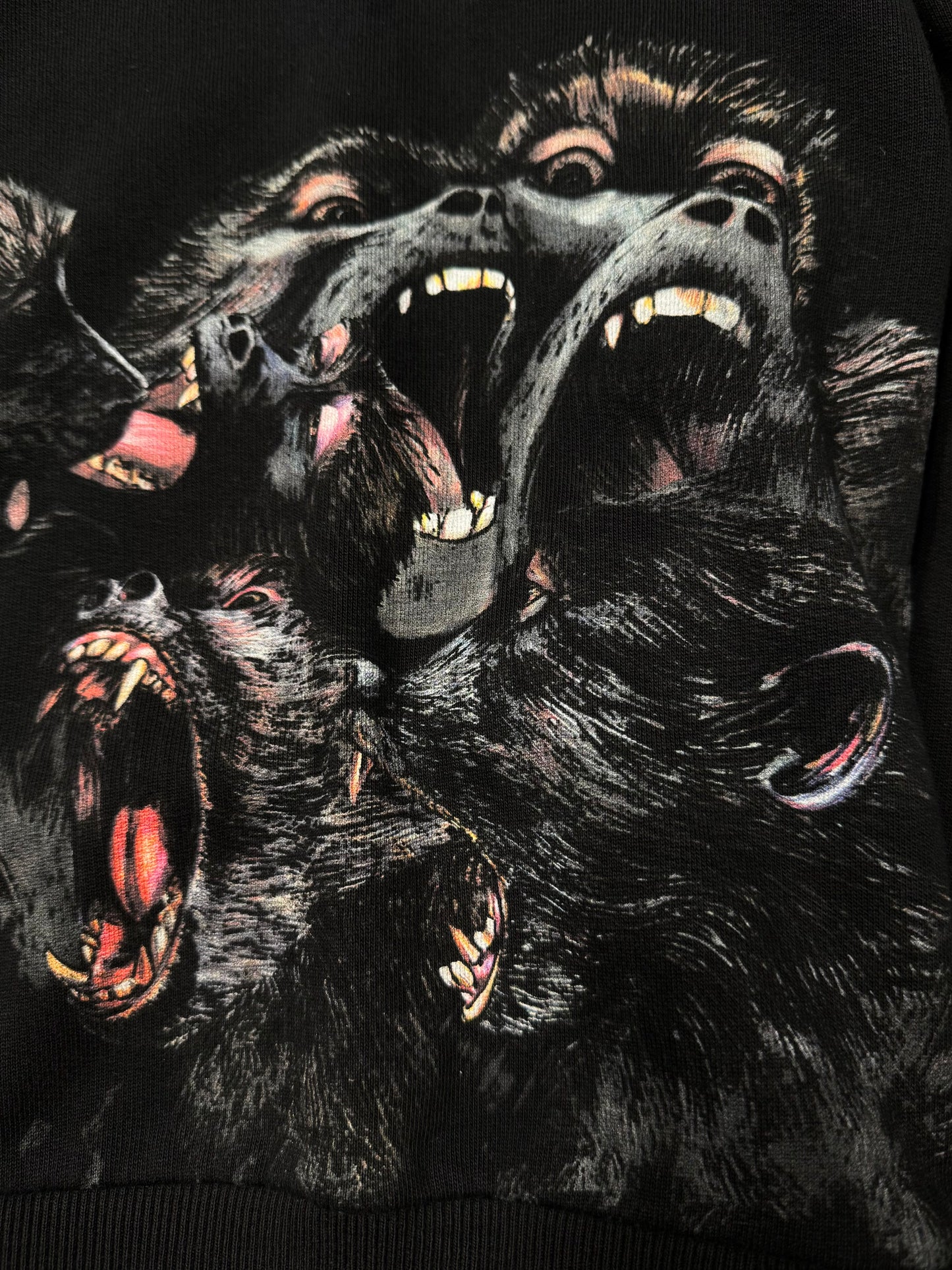 AW2016 Givenchy by Ricardo Tisci ‘Screaming Monkeys’ Sweatshirt