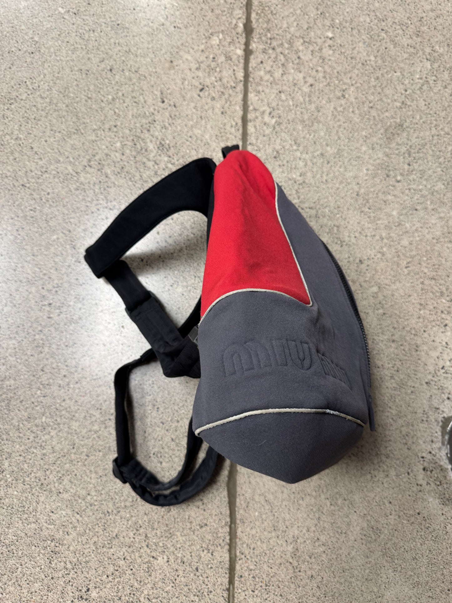 1999 Miu Miu Triangle Shaped Sport Backpack