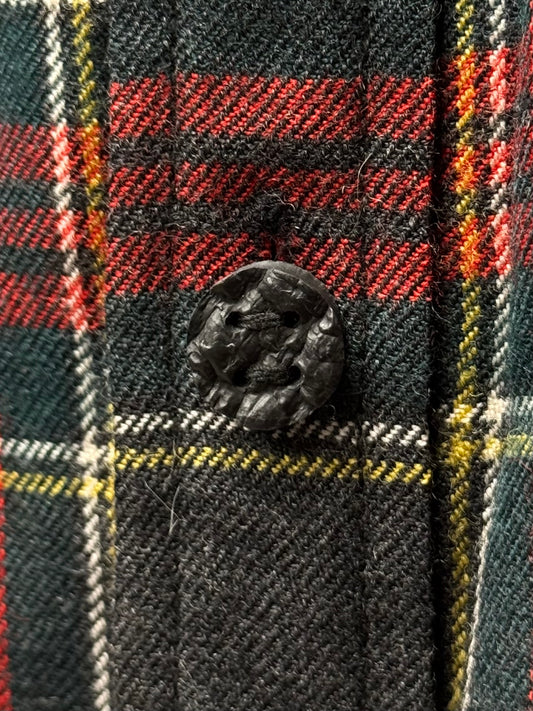 2012 Comme Des Garçons Homme Plus Plaid Short Sleeve Shirt