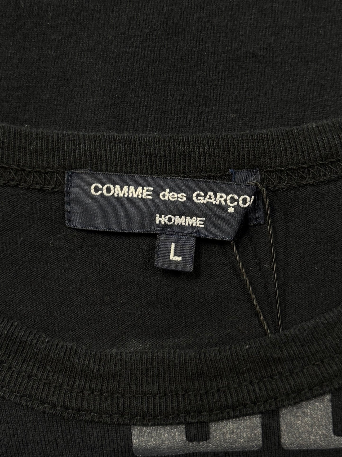 SS2020 Comme Des Garçons Homme ‘Abbreviation Print’ T-Shirt