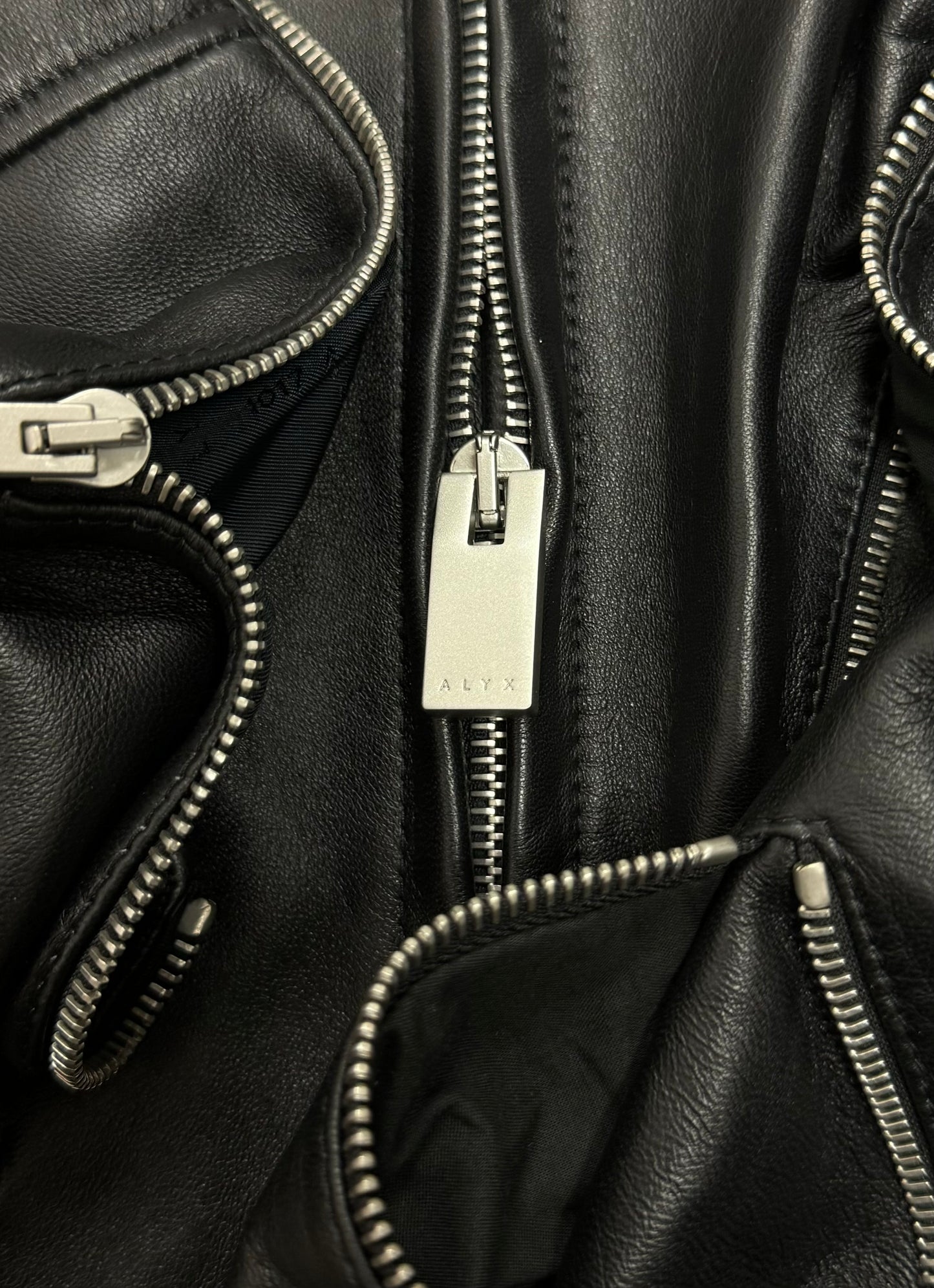 AW2019 Alyx x Blackmeans Kimono Leather Motorcyle Jacket