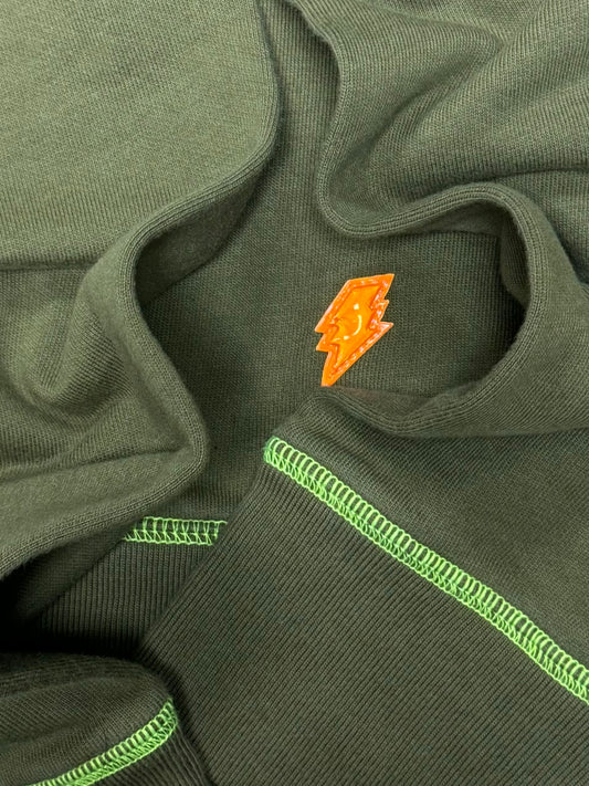 W< by Walter Van Beirendonck Contrast Stitch Sweatshirt