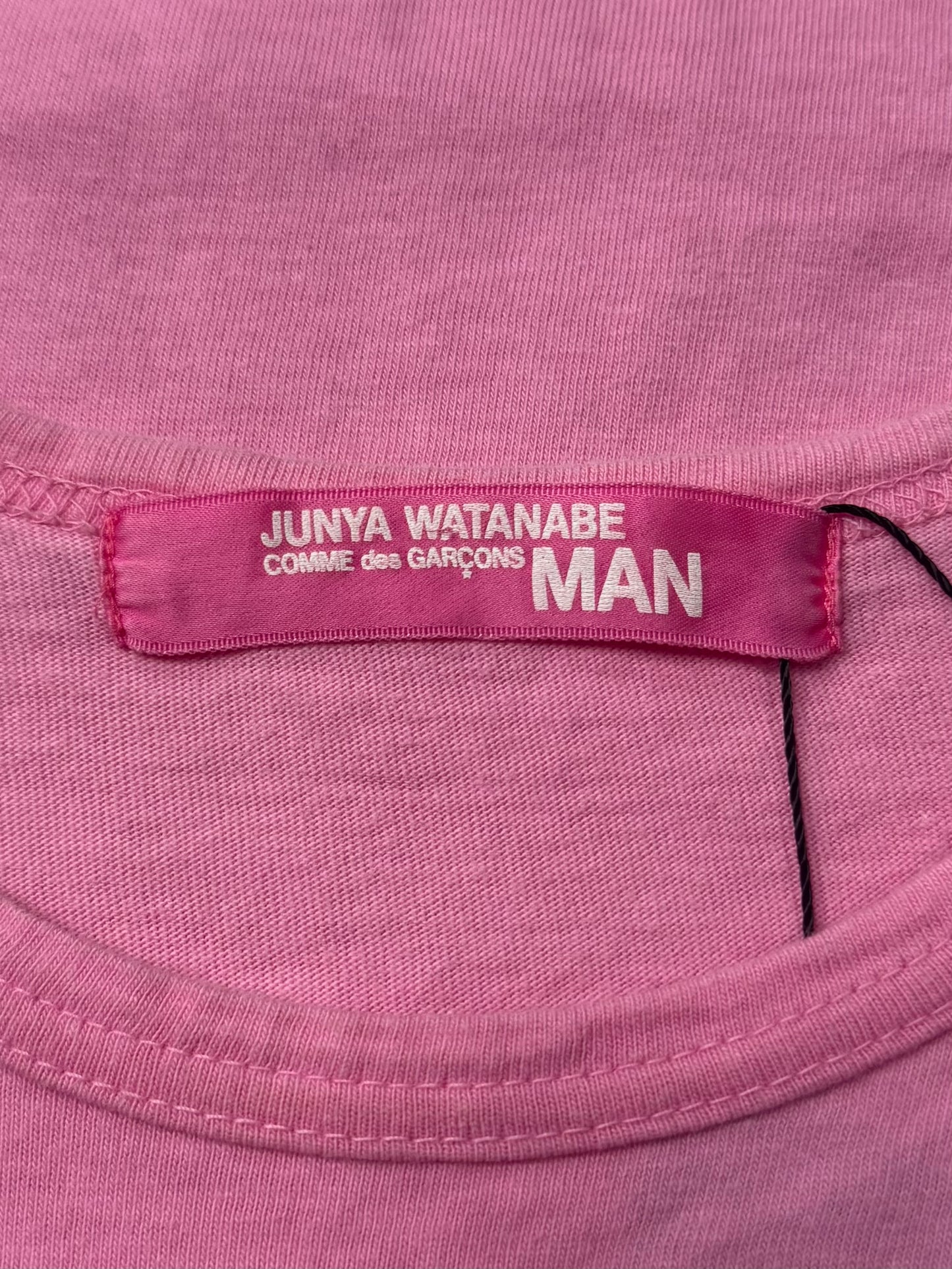 SS2004 Junya Watanabe ‘Avalanche Risk’ Pink Long Sleeve Shirt