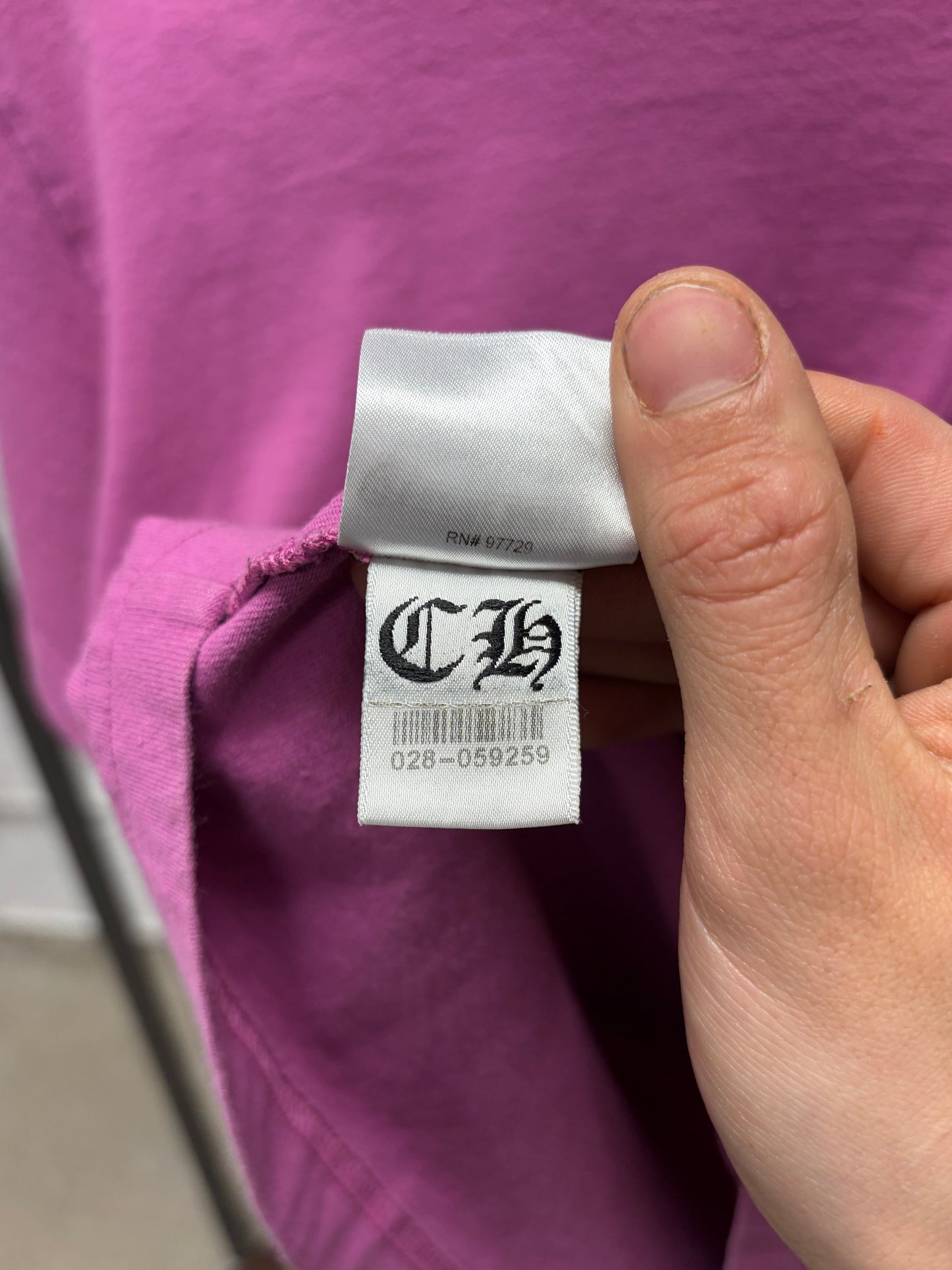 Chrome Hearts x Matty Boy ‘Spider Web’ Purple Graphic T-Shirt