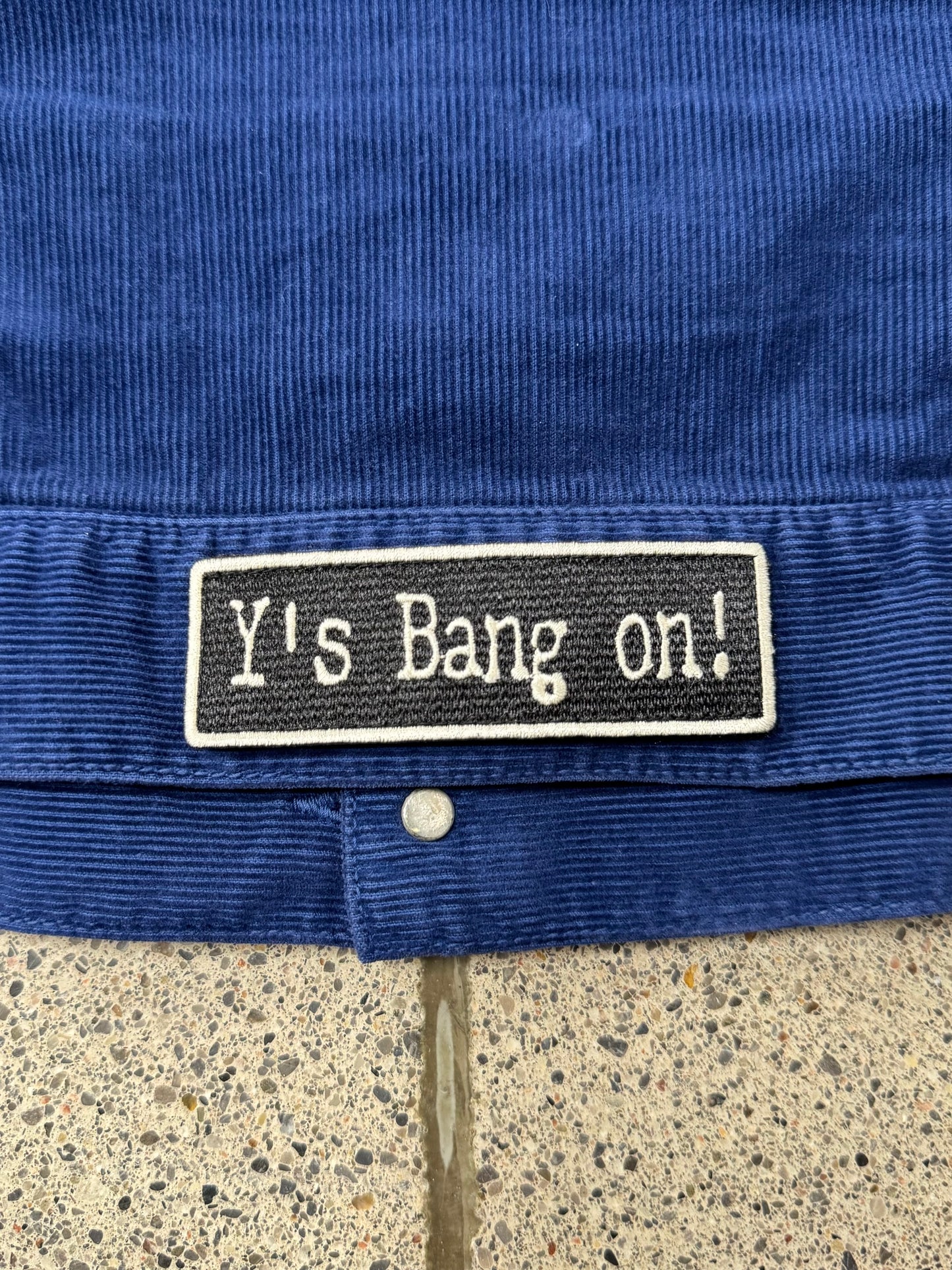 Yohji Yamamoto x Spotted Horse ‘Bang On!’ Corduroy Trucker Jacket