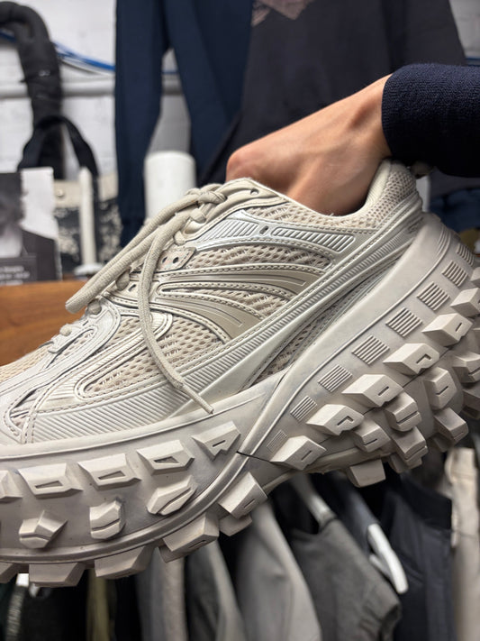 Balenciaga ‘Defender’ White Tire Track Low Top Sneakers