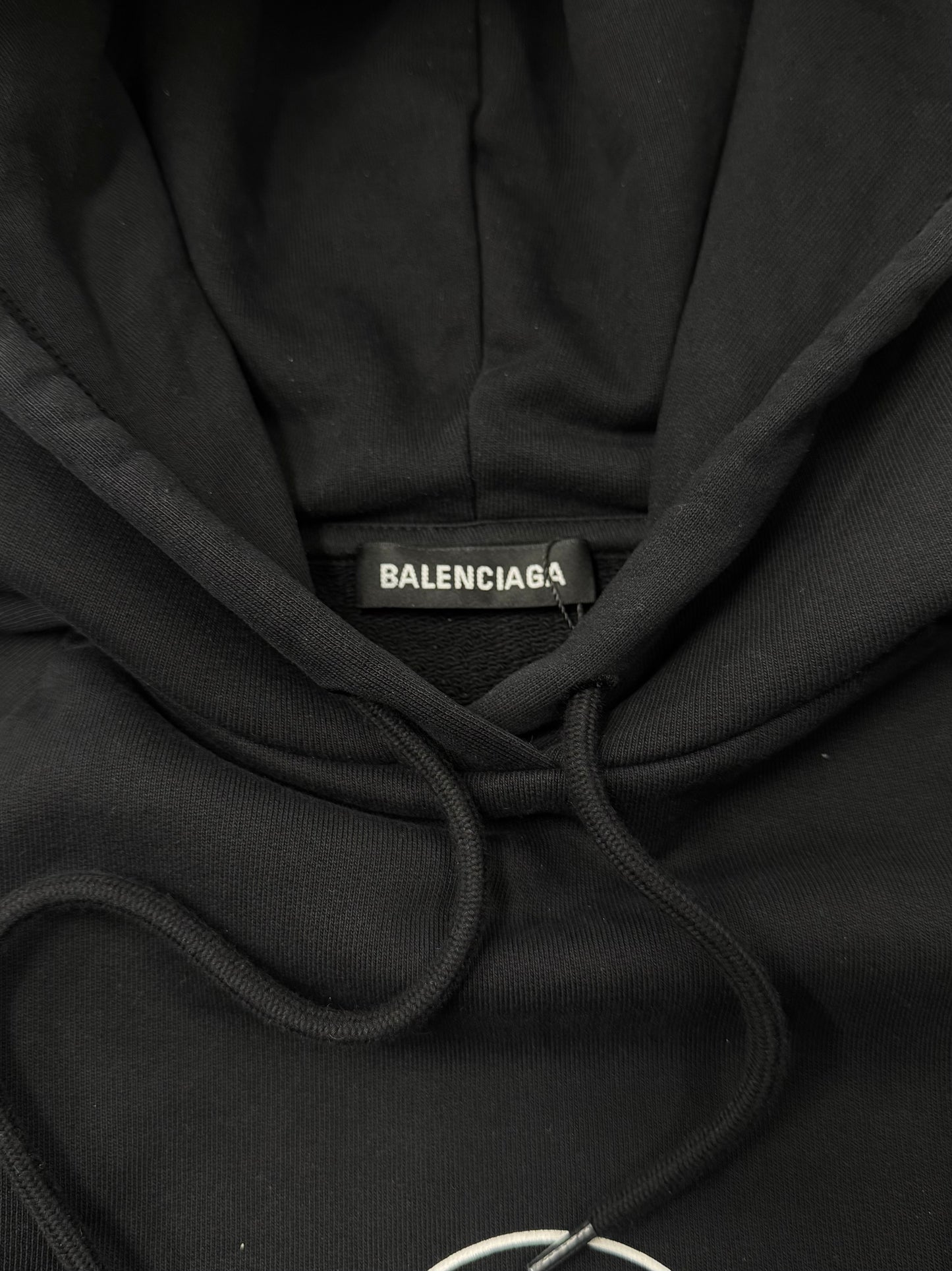 AW2019 Balenciaga ‘BB Crest’ Logo Pullover Hoodie