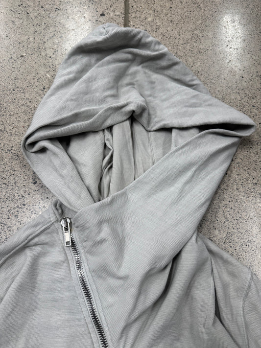 AW2016 Rick Owens ‘Dinge’ Grey Mountain Zip Hoodie