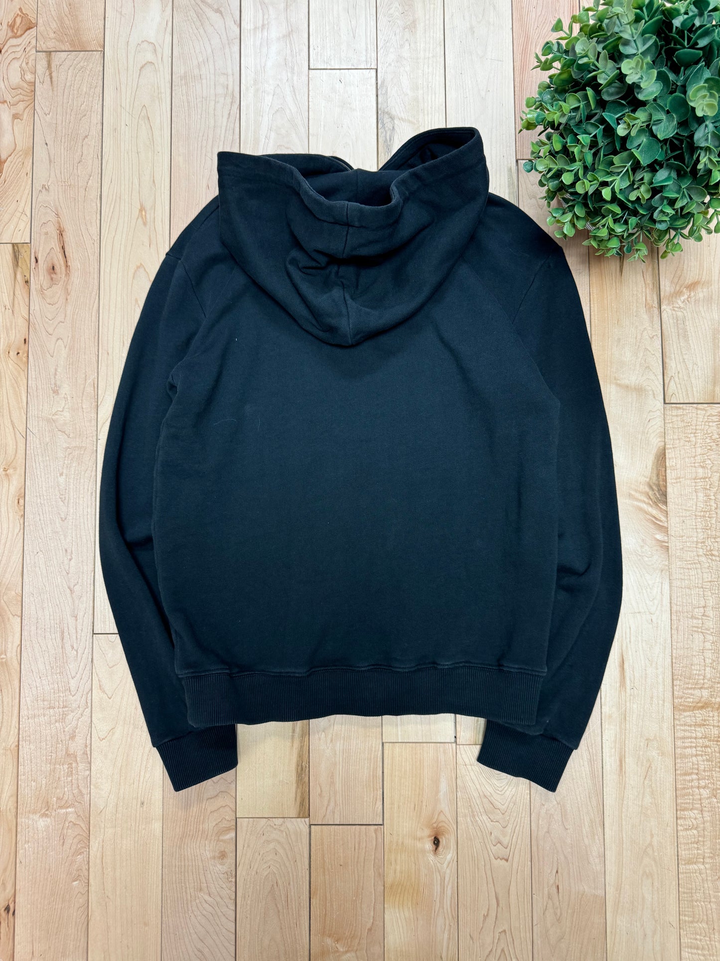 AW2017 Saint Laurent Black Box Logo Hoodie