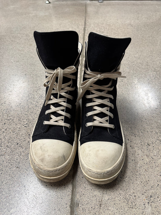 Rick Owens DRKSHDW Canvas Ramones