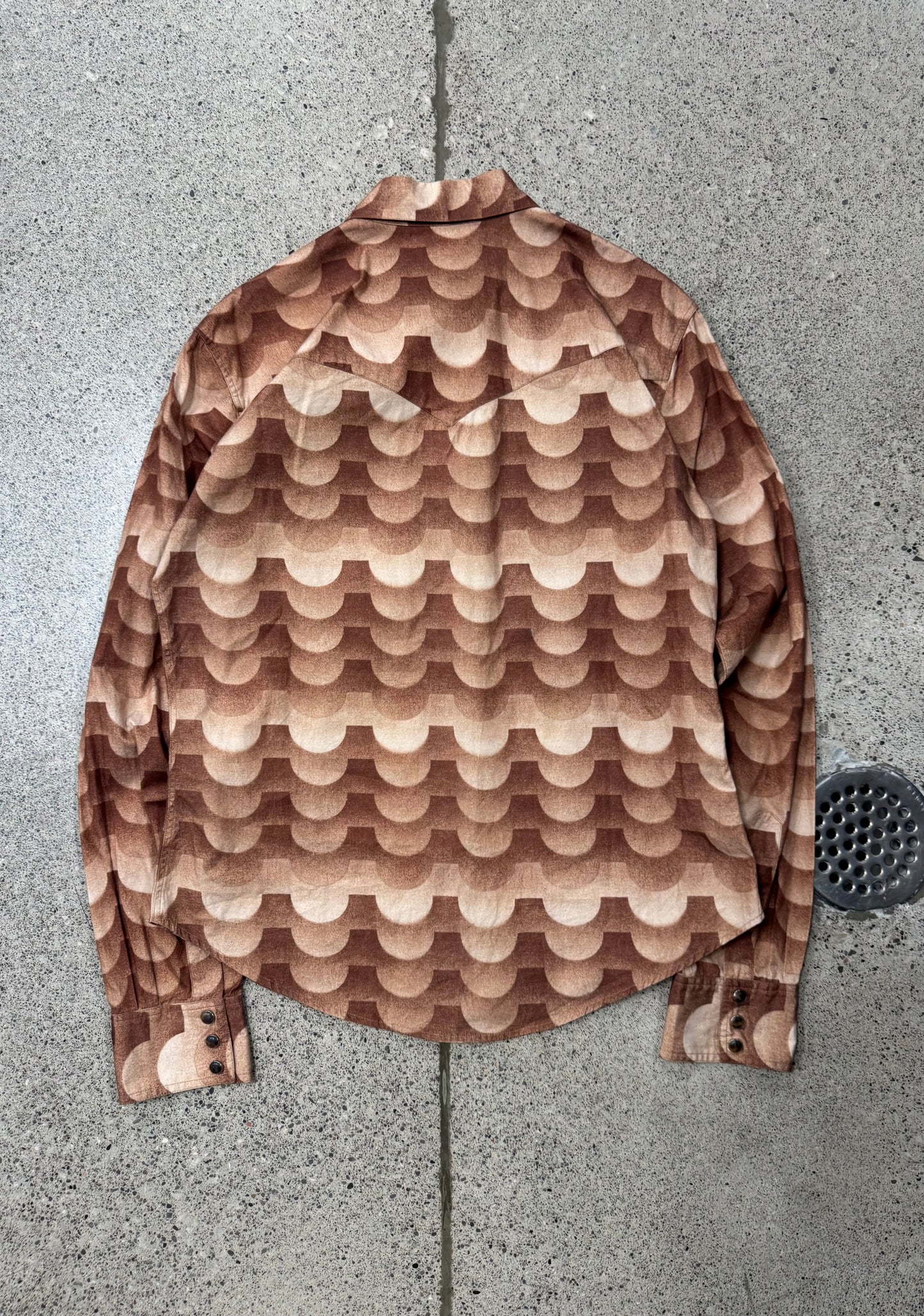 AW2000 Alexander McQueen Western Button Snap Shirt