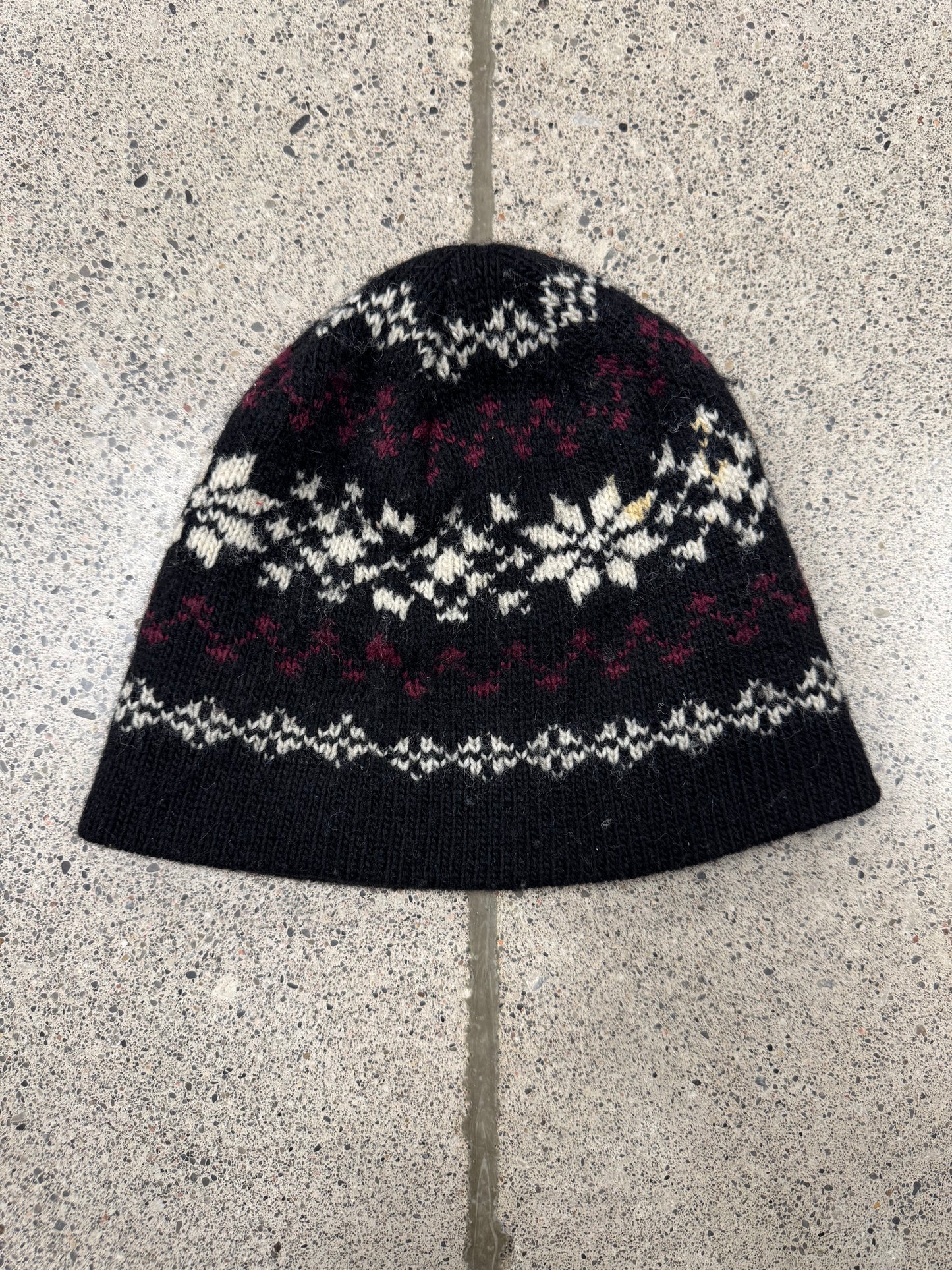 AW2005 Dior Homme by Hedi Slimane ‘Nordic’ Wool Beanie