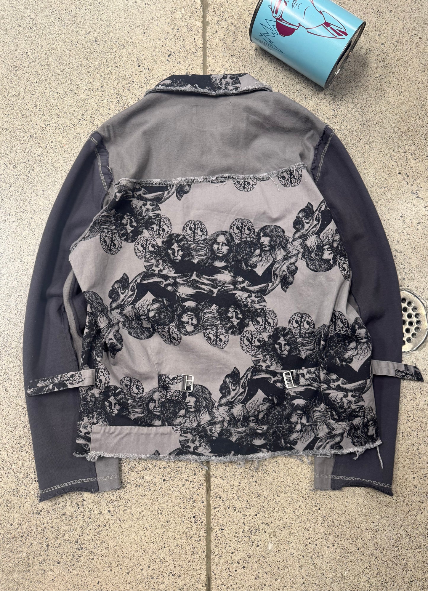 SS2004 Undercover ‘But Beautiful’ Tapestry Hybrid Jacket