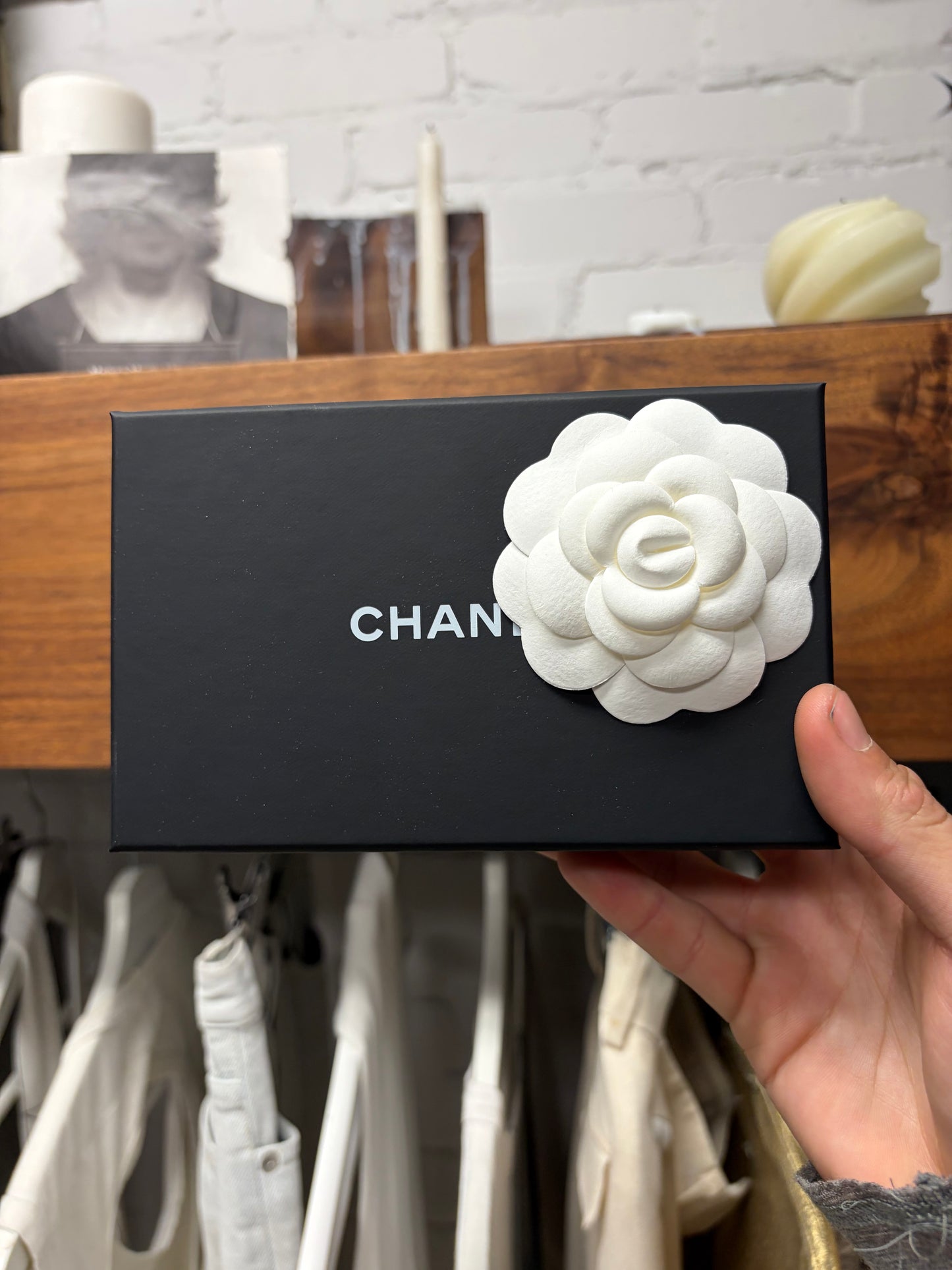 Chanel ‘Caviar’ Quilted Black Leather Cardholder