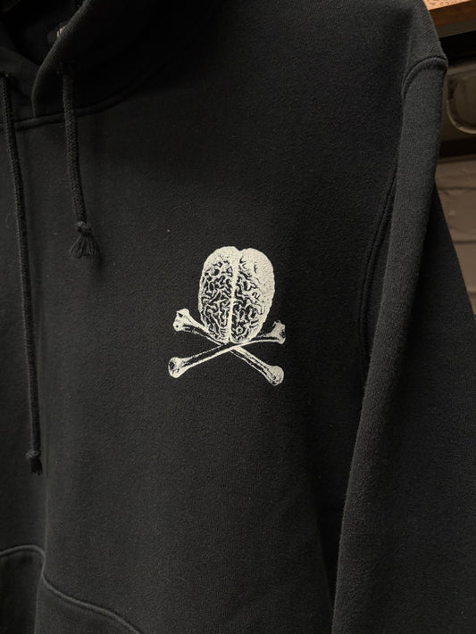 Undercover ‘Brain Skull’ Black Graphic Pullover Hoodie