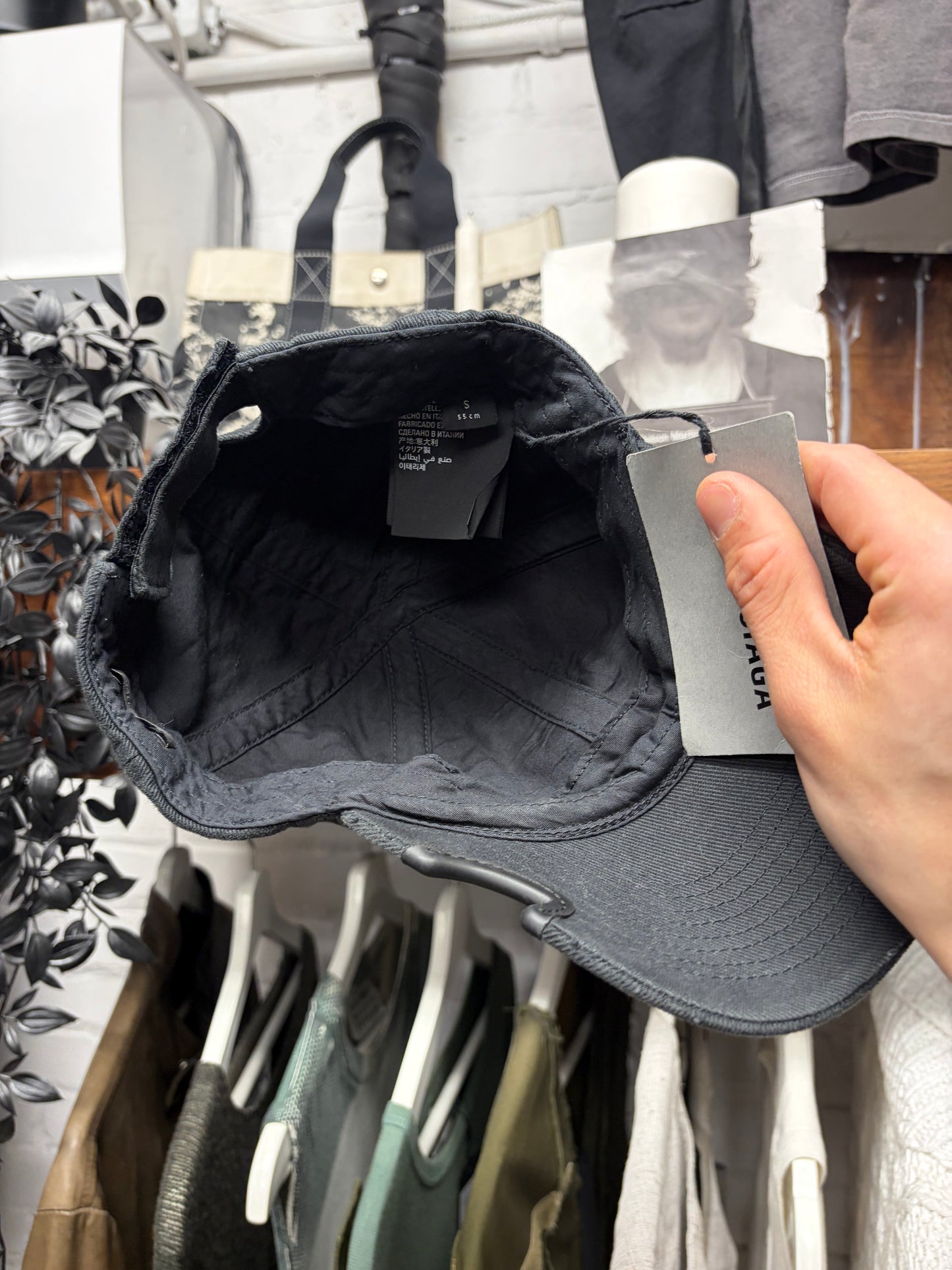 AW2022 Balenciaga ‘Be Different’ Apple Strap-Back Hat