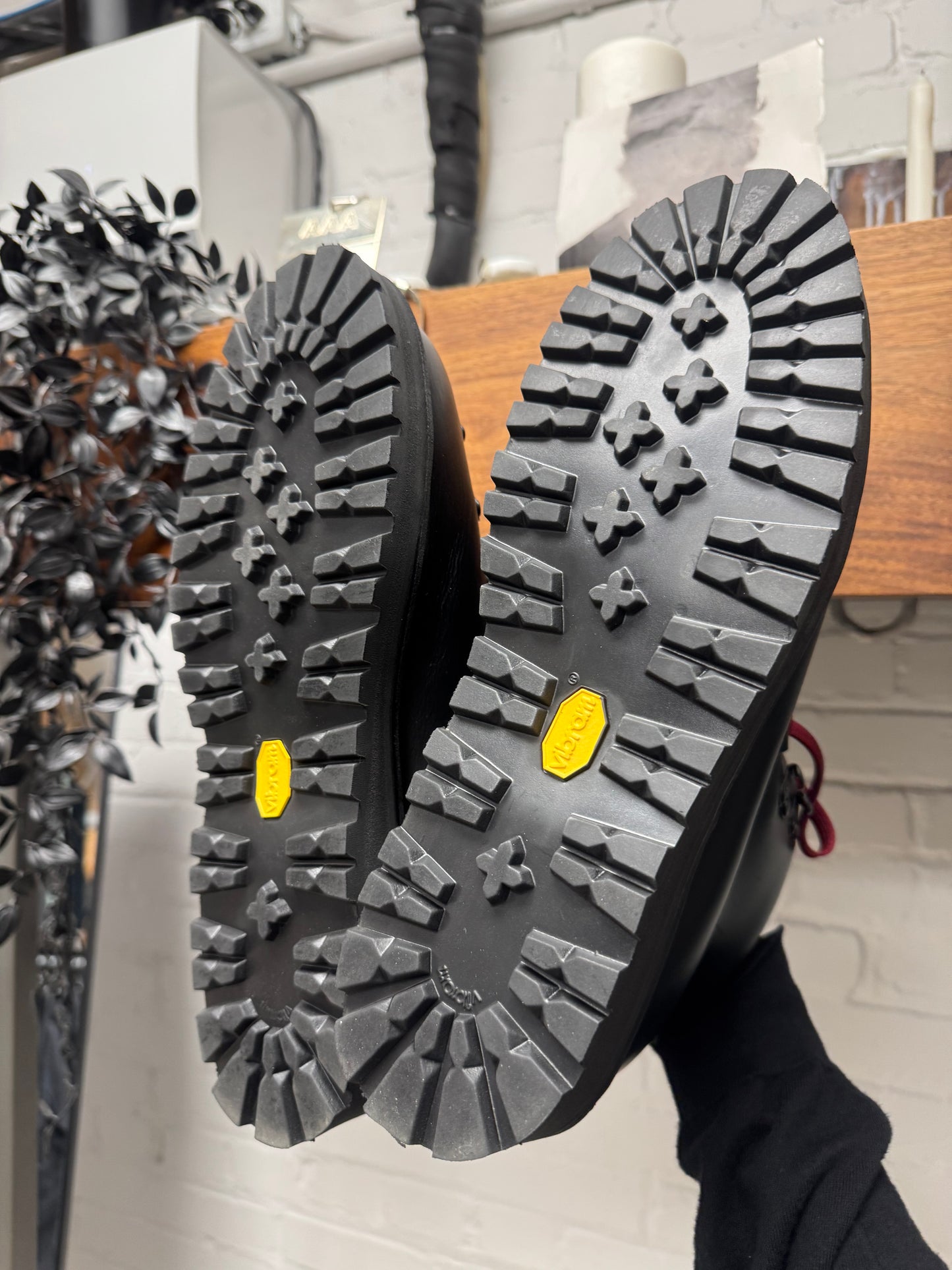 Yohji Yamamoto x Danner ‘Ground Y’ Classic Leather Hiking Boots