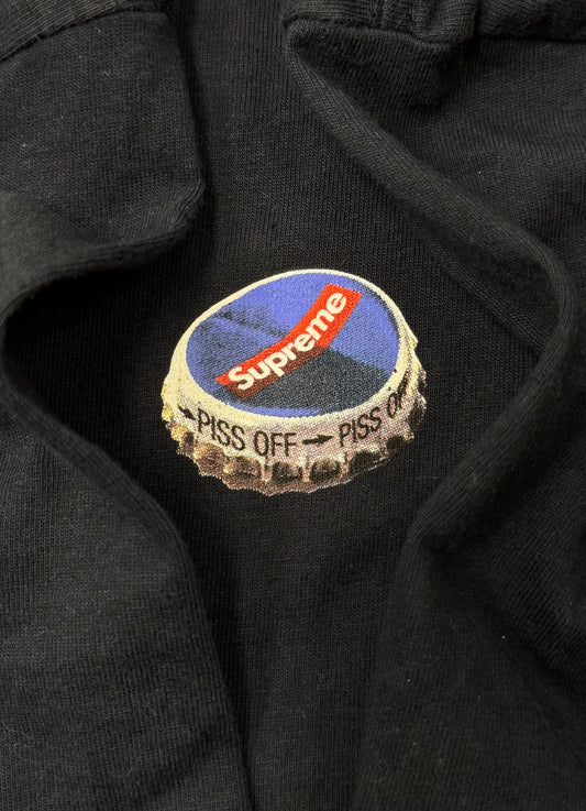 AW2018 Supreme ‘Piss Off’ Bottle Cap T-Shirt
