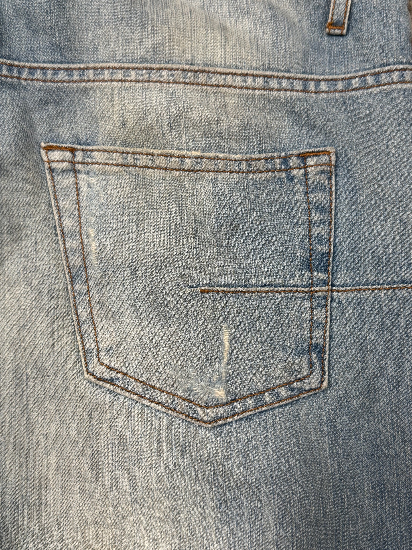 Dior Homme ‘Light Wash’ Blue Distressed Skinny Denim