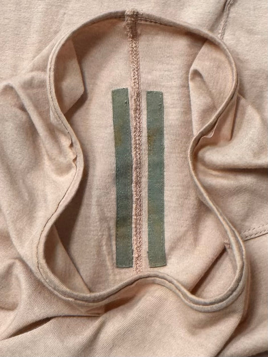 Rick Owens DRKSHDW ‘Faded Pink’ Asymmetric Back Seam T-Shirt