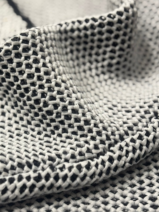 2013 Balenciaga ‘Mesh Overlay’ White Knit Sweater