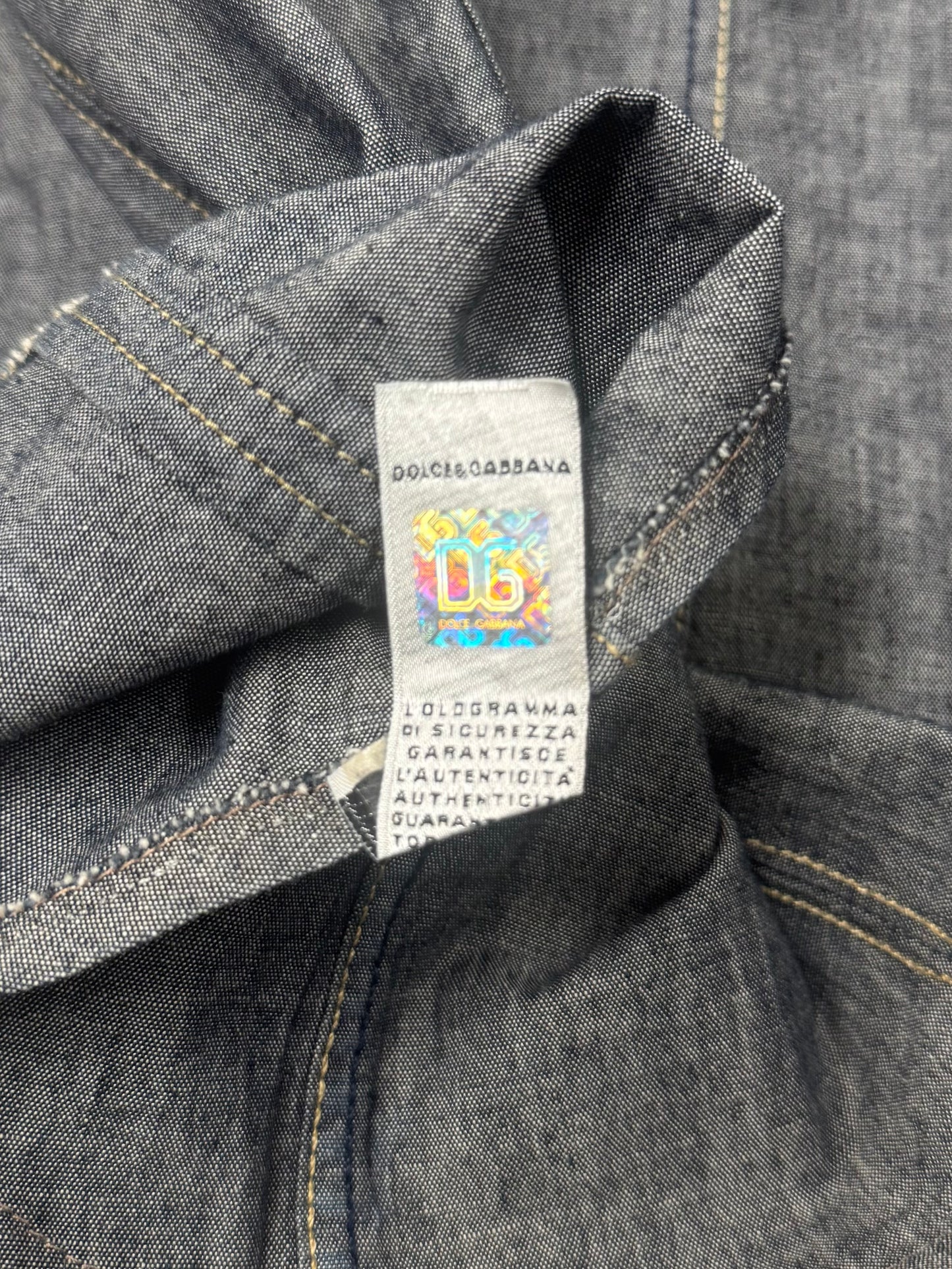 2000s Dolce & Gabbana Western Button Down Shirt