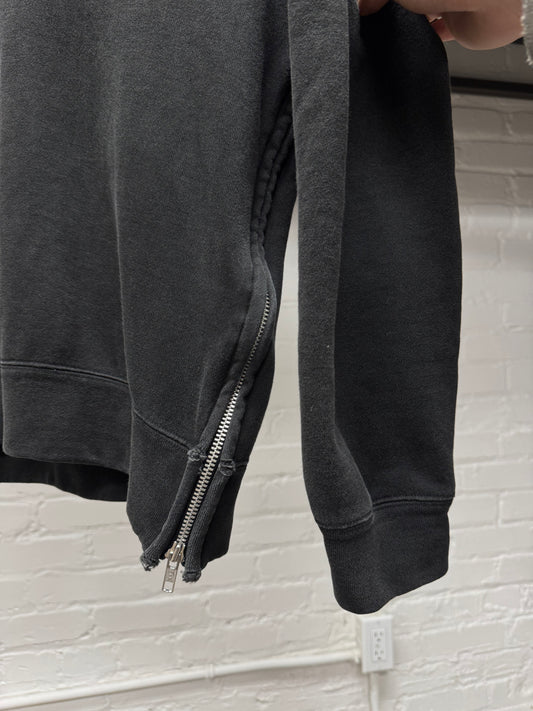 2003 Comme Des Garçons Homme Plus ‘Collared’ Side Zip Sweatshirt