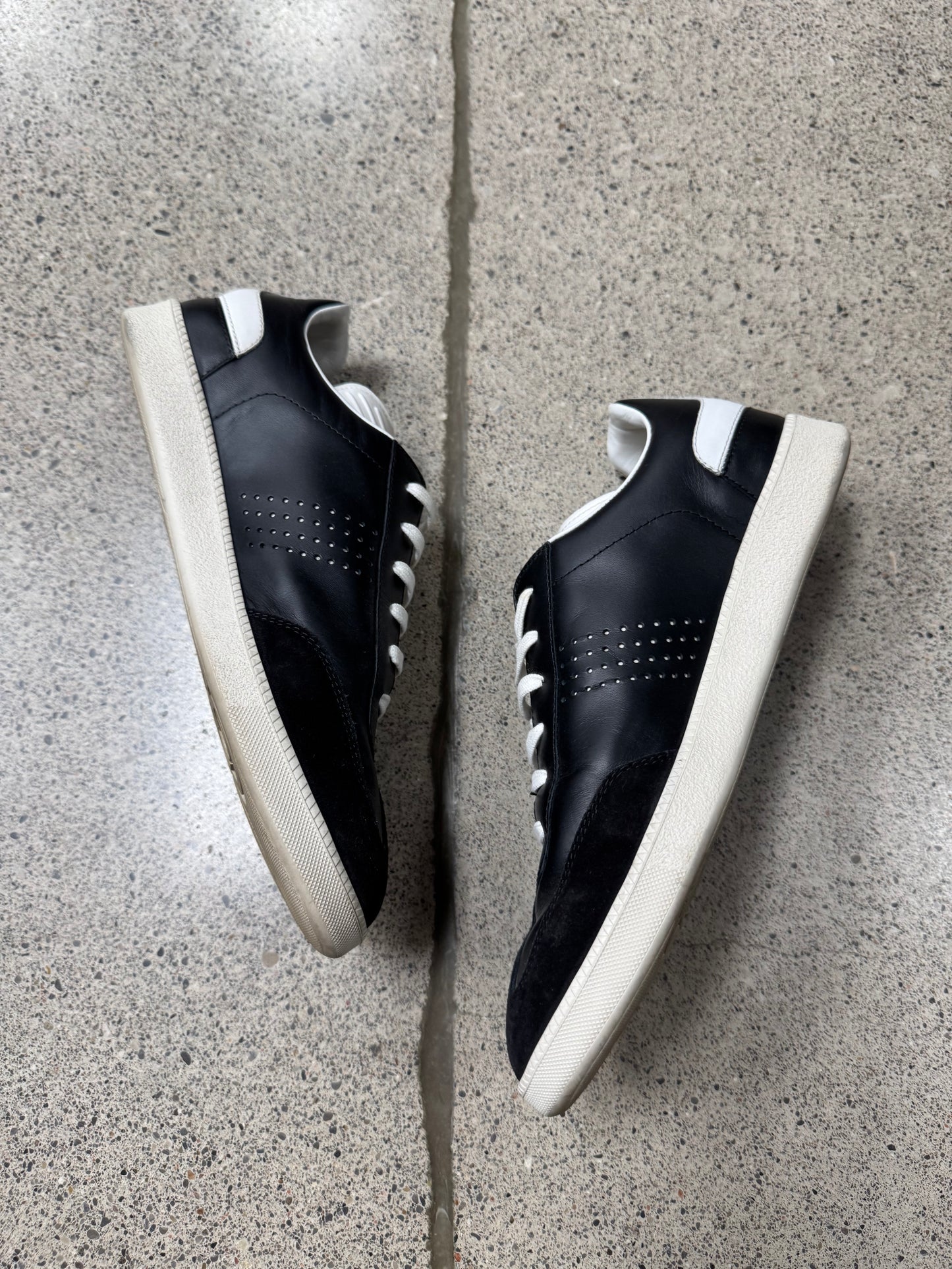 Dior Homme B01 Black/White Leather Low Top Sneakers