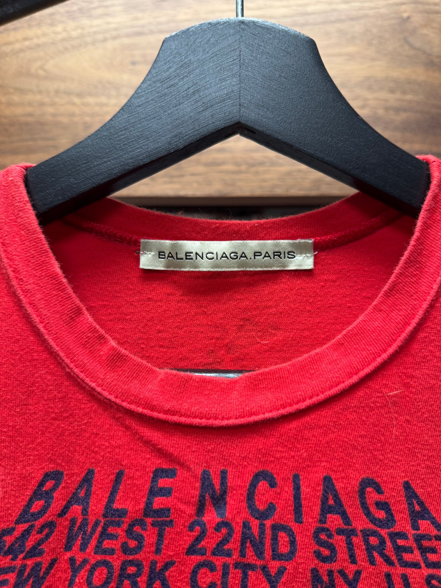 2000s Balenciaga by Ghesquiere ‘Jewelry District’ Distressed Tank Top