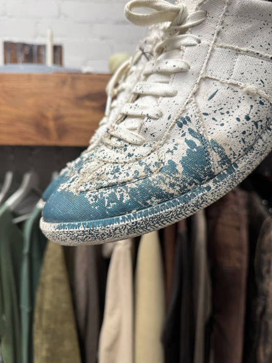 Maison Margiela ‘G.A.T.’ Paint Splattered Sneakers